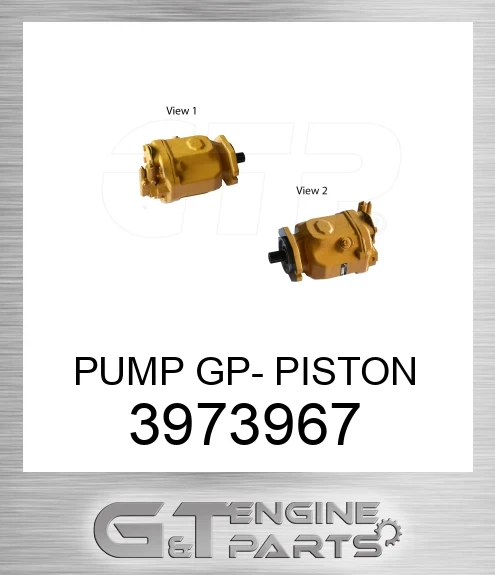 3973967 PUMP GP- PISTON