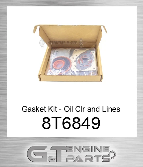 8T6849 Gasket Kit - Oil Clr and Lines
