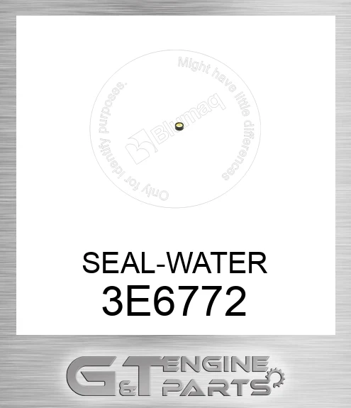 3E6772 SEAL-WATER