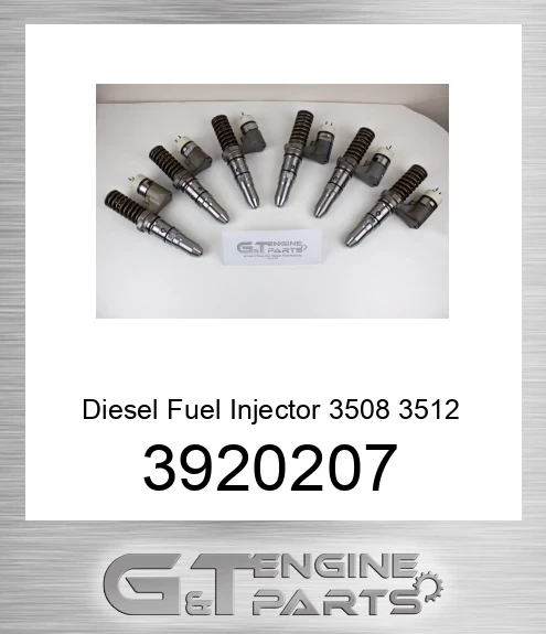 3920207 Diesel Fuel Injector 3508 3512