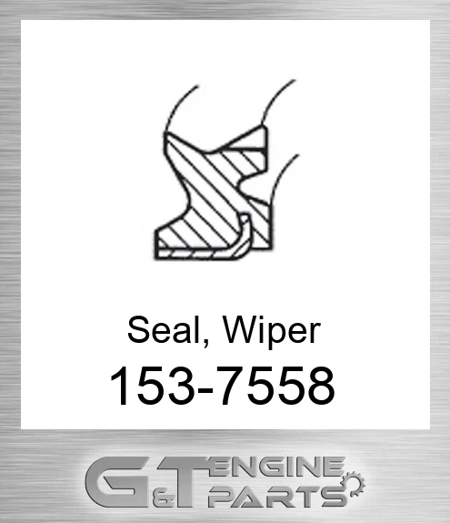 153-7558 Seal, Wiper