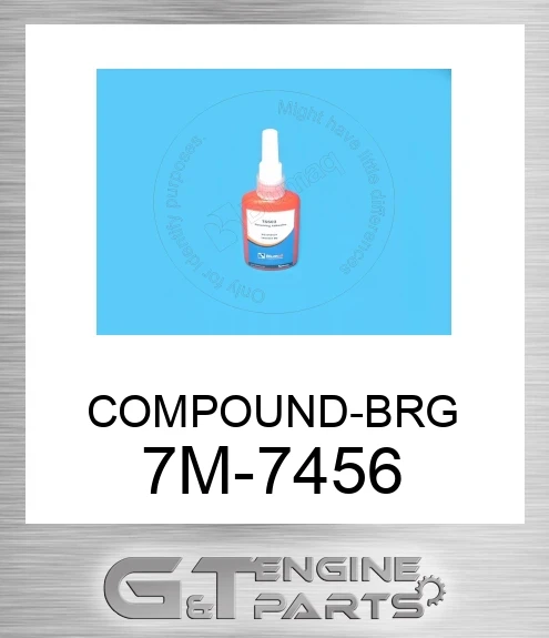 7M7456 COMPOUND-BRG made to fit CATERPILLAR | Price: $20.13