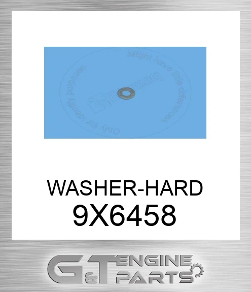 9X6458 WASHER-HARD