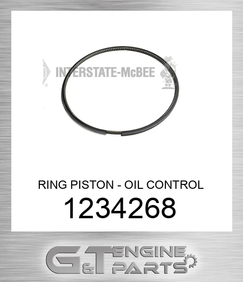 1234268 RING PISTON - OIL CONTROL