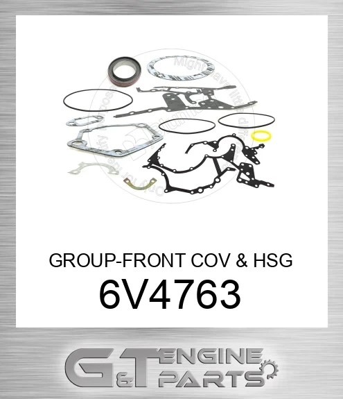 6V4763 GROUP-FRONT COV & HSG