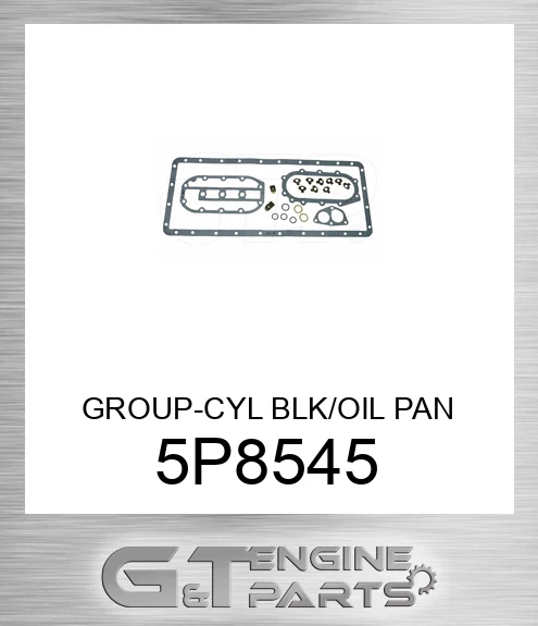 5P8545 GROUP-CYL BLK/OIL PAN