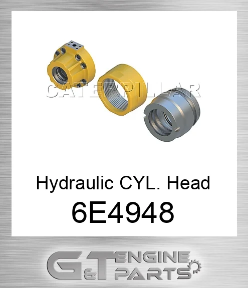 6E-4948 Hydraulic CYL. Head