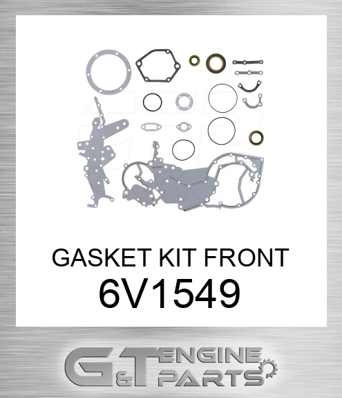 6V1549 GASKET KIT FRONT made to fit CATERPILLAR | Price: $42.50