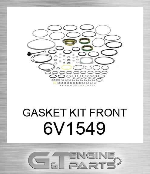 6V1549 GASKET KIT FRONT made to fit CATERPILLAR | Price: $42.50