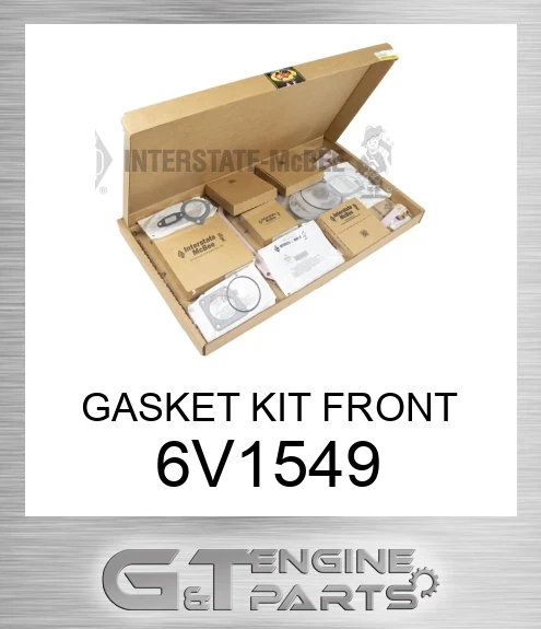 6V1549 GASKET KIT FRONT made to fit CATERPILLAR | Price: $42.50