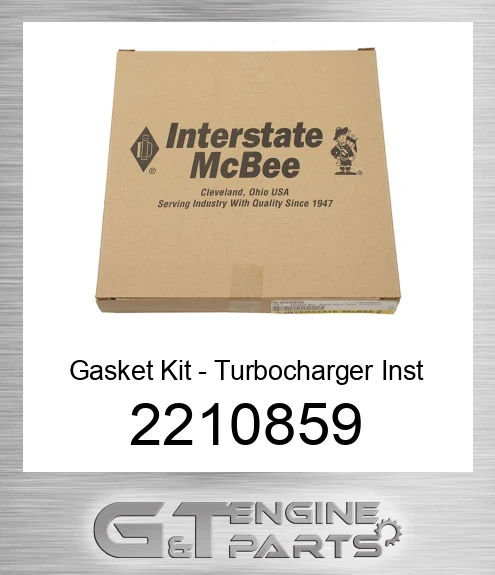 2210859 Gasket Kit - Turbocharger Inst