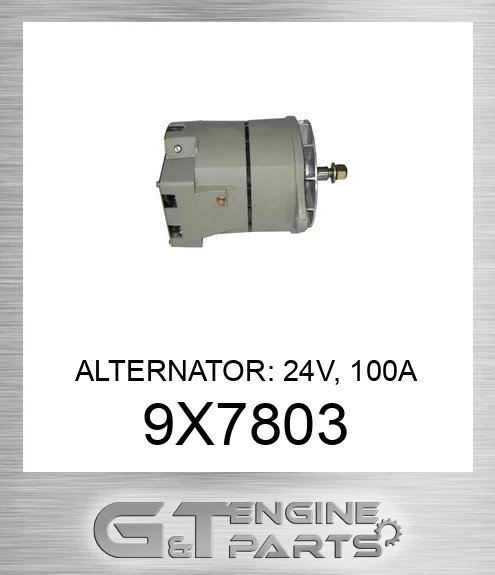 9X7803 Alternator 24V