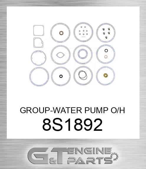 8S1892 GROUP-WATER PUMP O/H