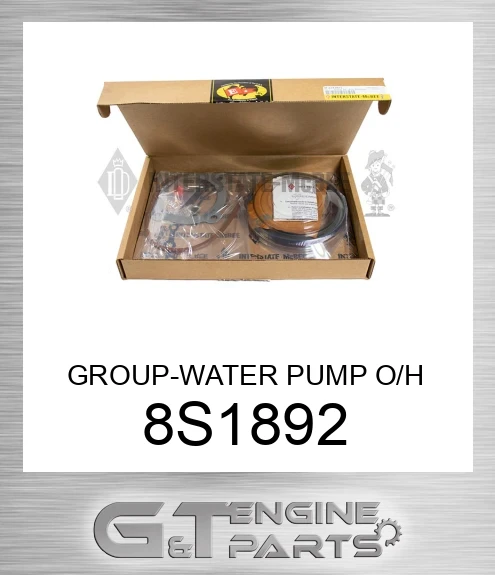 8S1892 GROUP-WATER PUMP O/H