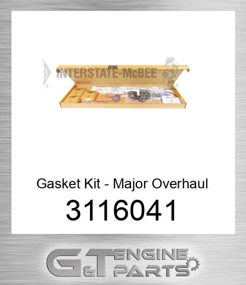 3116041 Gasket Kit - Major Overhaul