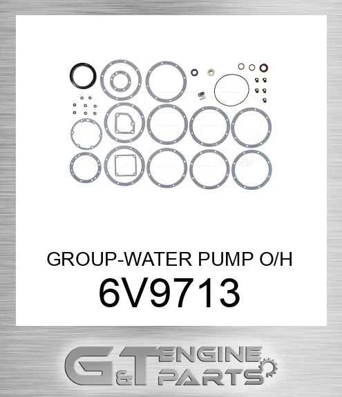 6V9713 GROUP-WATER PUMP O/H