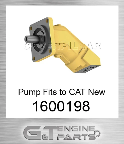 1600198 Pump Fits to CAT New