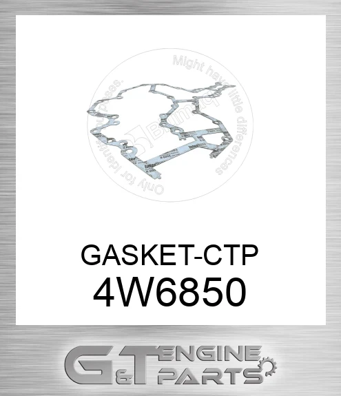 4W6850 GASKET-CTP