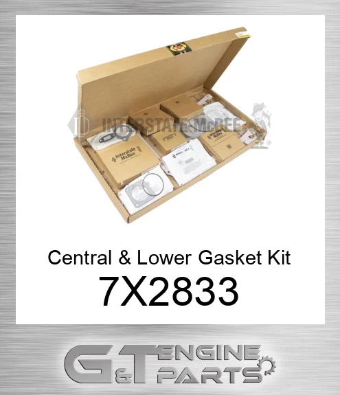 7X2833 Central & Lower Gasket Kit