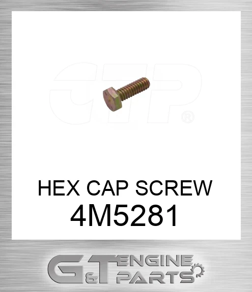 4M5281 HEX CAP SCREW