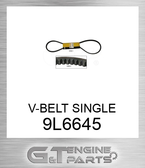 9L6645 V-BELT SINGLE