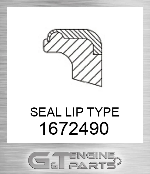 1672490 SEAL LIP TYPE