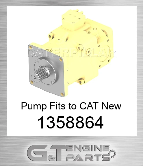 1358864 Pump Fits to CAT New
