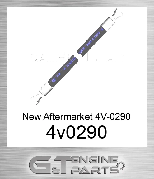 4V0290 New Aftermarket 4V-0290 Medium Pressure Hydraulic Hose Assembly