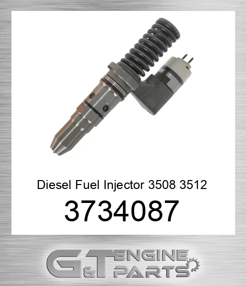3734087 Diesel Fuel Injector 3508 3512