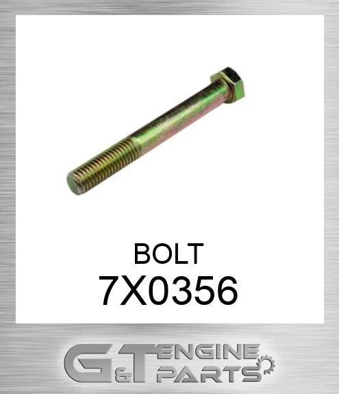 7X0356 BOLT-ZC