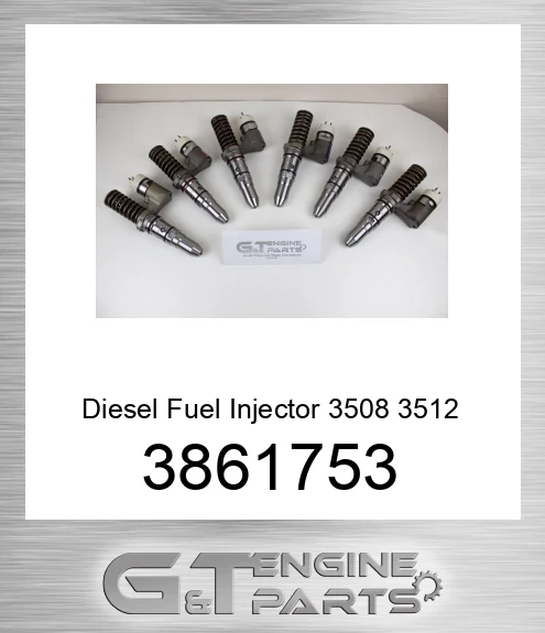 3861753 Diesel Fuel Injector 3508 3512