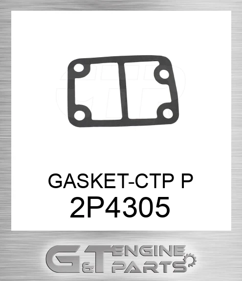 2P4305 GASKET-CTP P