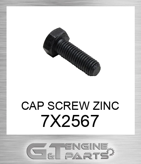 7X2567 CAP SCREW ZINC