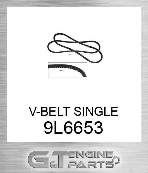 9L6653 V-BELT SINGLE