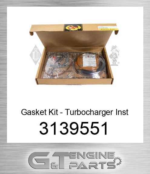 3139551 Gasket Kit - Turbocharger Inst