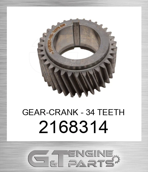 2168314 GEAR-CRANK - 34 TEETH made to fit Caterpillar | Price: $138.35