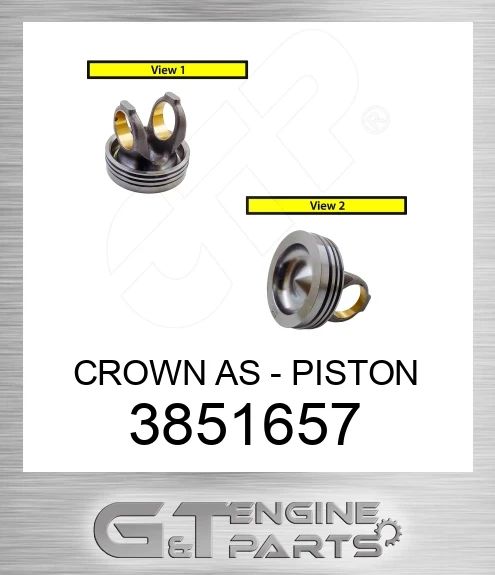 3851657 CROWN AS - PISTON