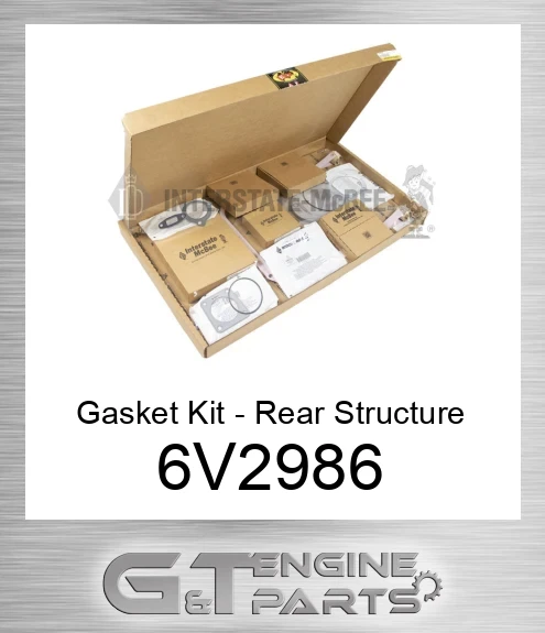 6V2986 Gasket Kit - Rear Structure