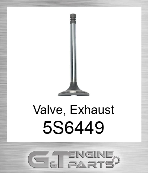 5S6449 Valve, Exhaust