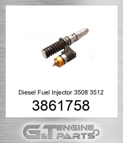 3861758 Diesel Fuel Injector 3508 3512