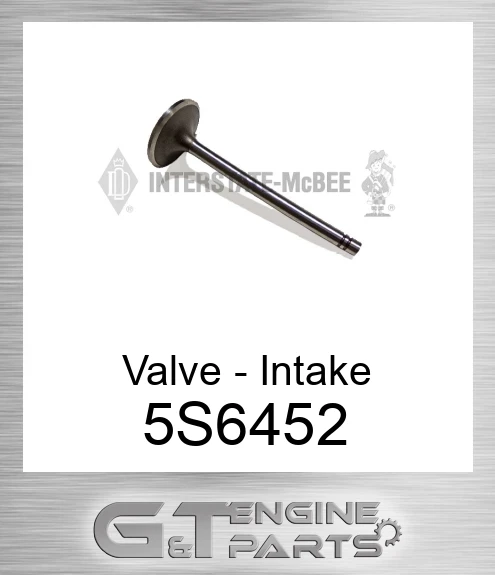 5S6452 Valve - Intake