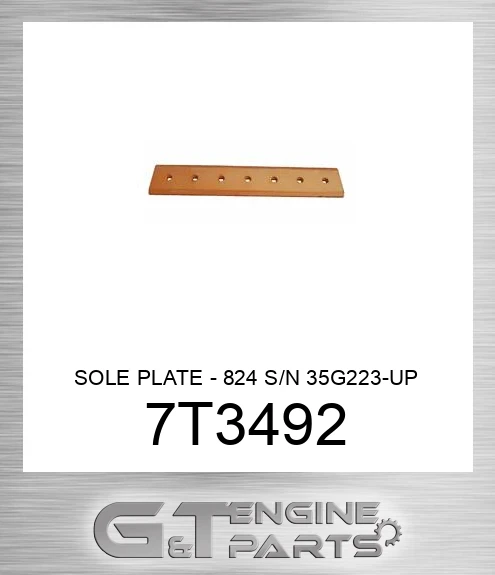 7T3492 Sole Plate 824