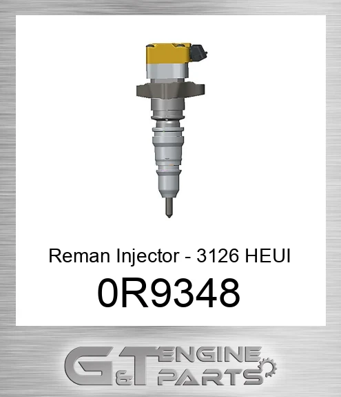 0R9348 Reman Injector - 3126 HEUI