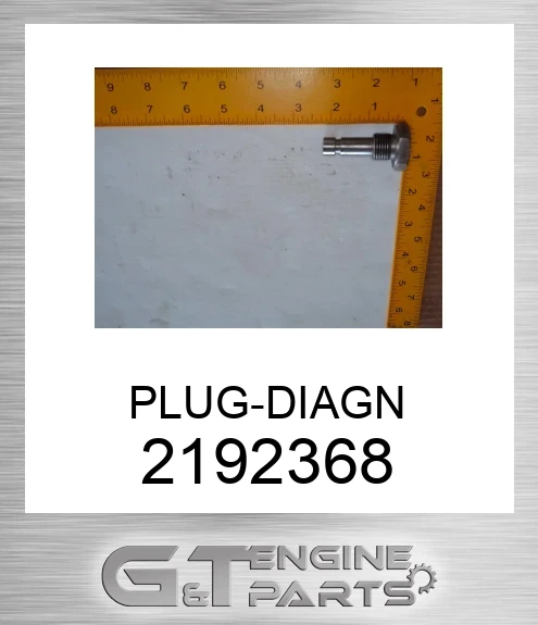 2192368 PLUG-DIAGNOSTIC made to fit CATERPILLAR | WARRANTY | Price: $26.97