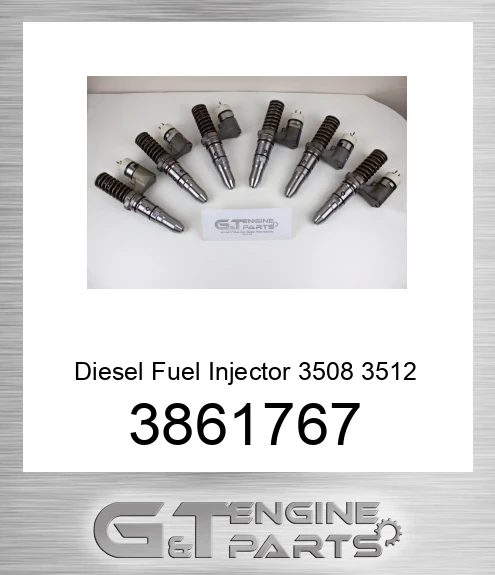 3861767 Diesel Fuel Injector 3508 3512