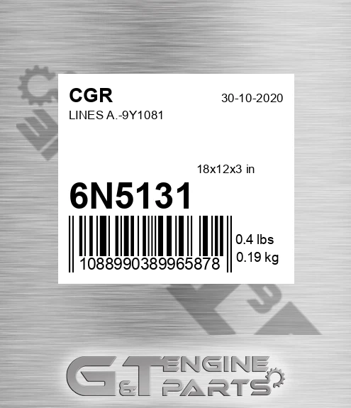 6N5131 Lines A.-9y1081