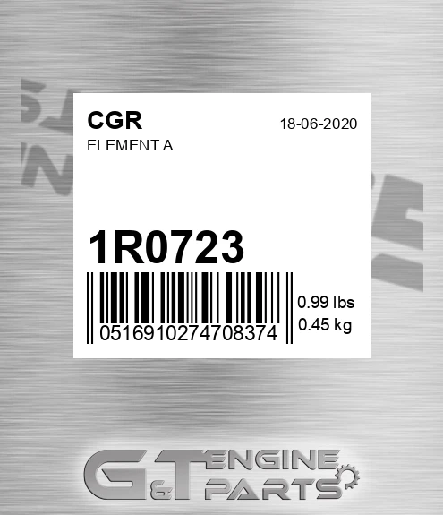 1R0723 Element A.
