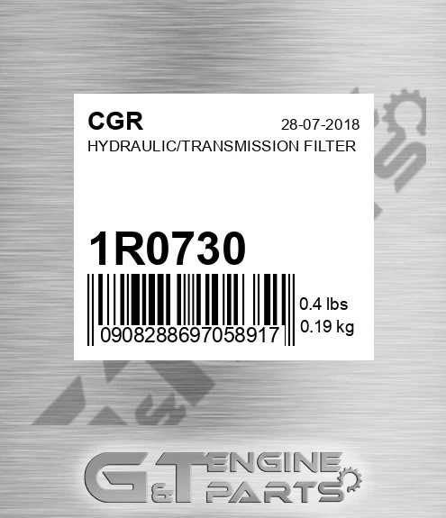 1R0730 Hydraulic/transmission Filter