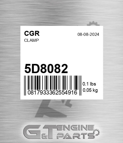 5D8082 Clamp
