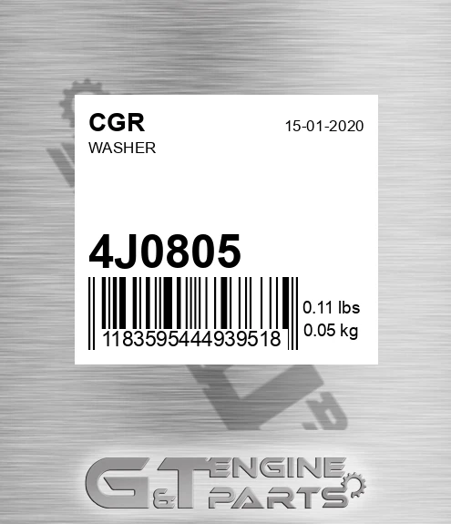 4J0805 Washer